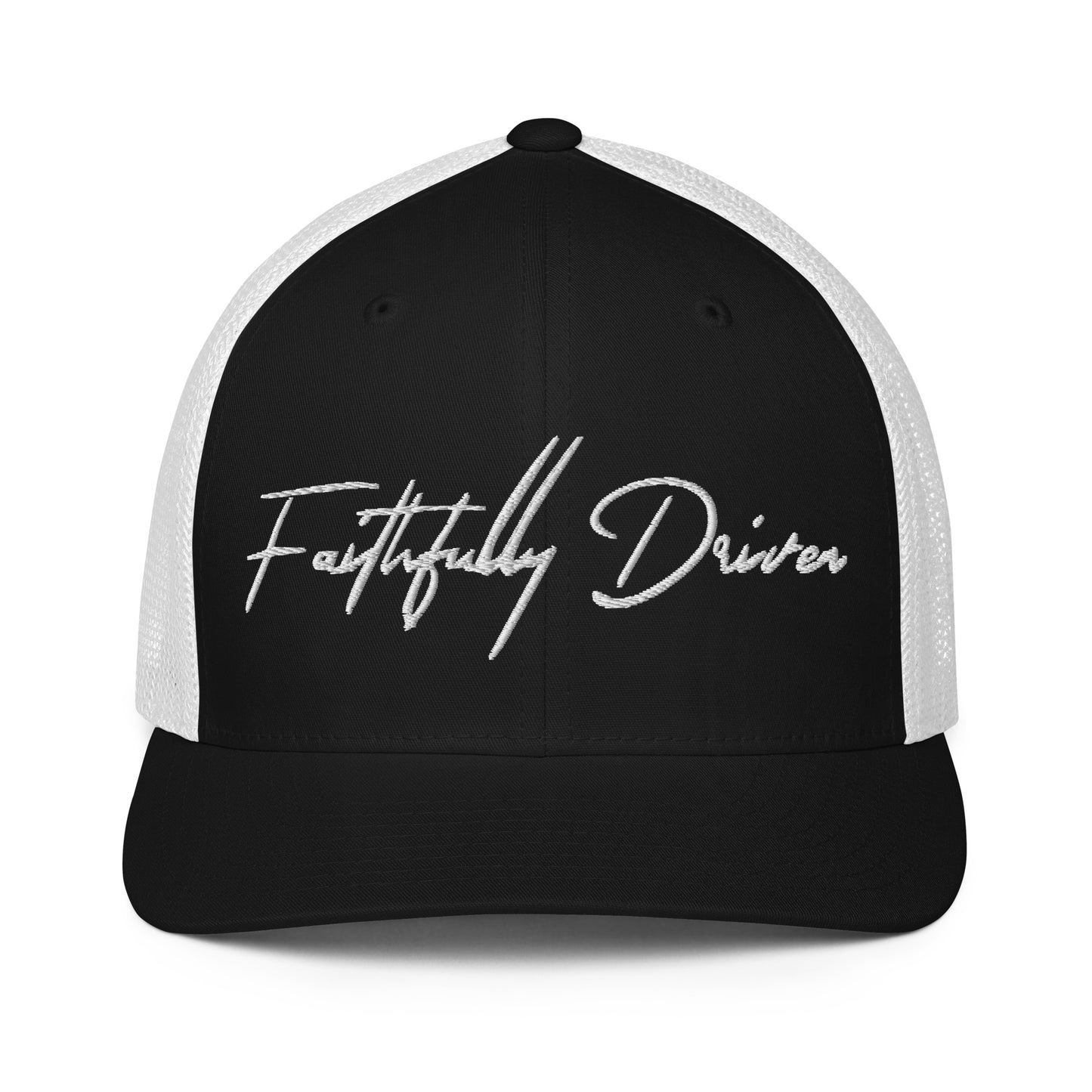 Closed-back trucker cap